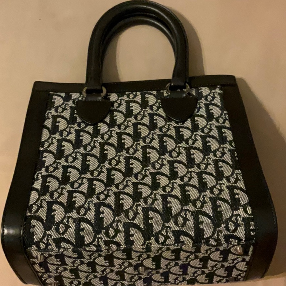 Vintage Christian Dior Trotter tote - Picture 5 of 16